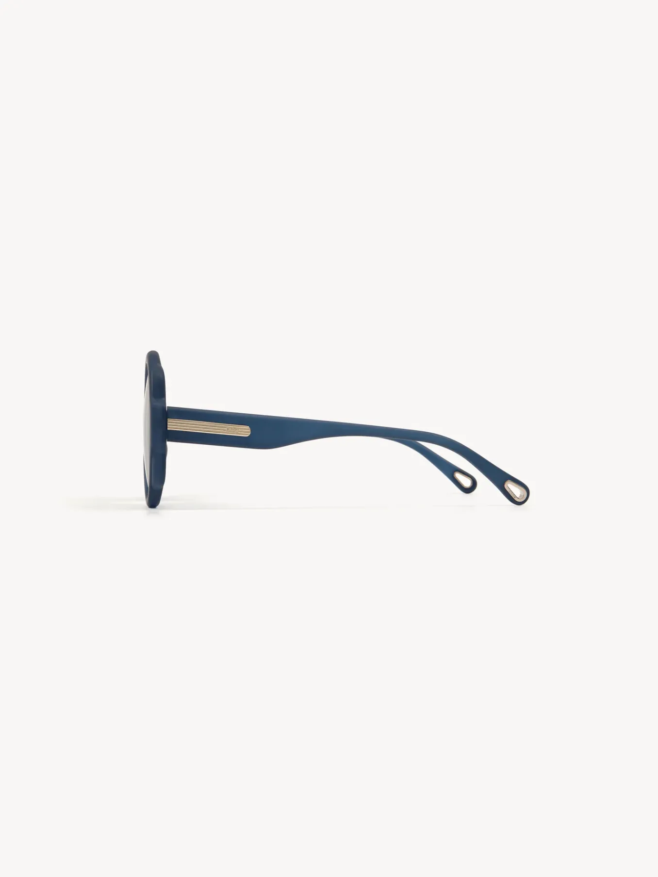 Lunettes De Soleil-Chloé Lunettes De Soleil Rondes Mirtha Bleu