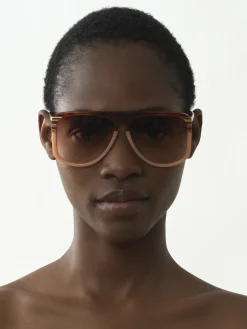Lunettes De Soleil-Chloé Lunettes De Soleil West Havana/Peach