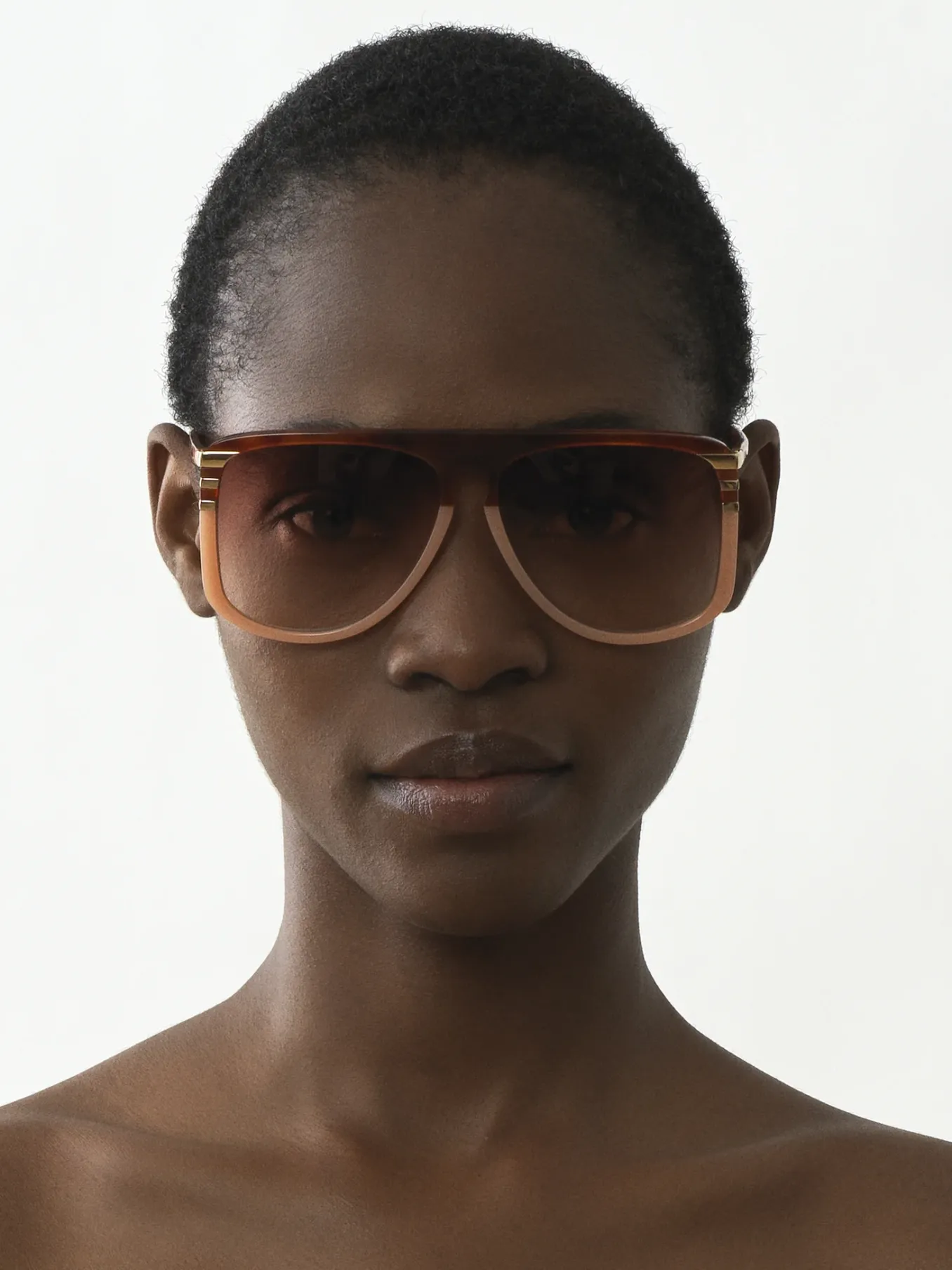 Lunettes De Soleil-Chloé Lunettes De Soleil West Havana/Peach