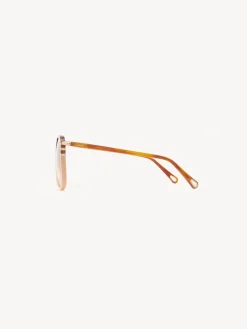 Lunettes De Soleil-Chloé Lunettes De Soleil West Havana/Peach