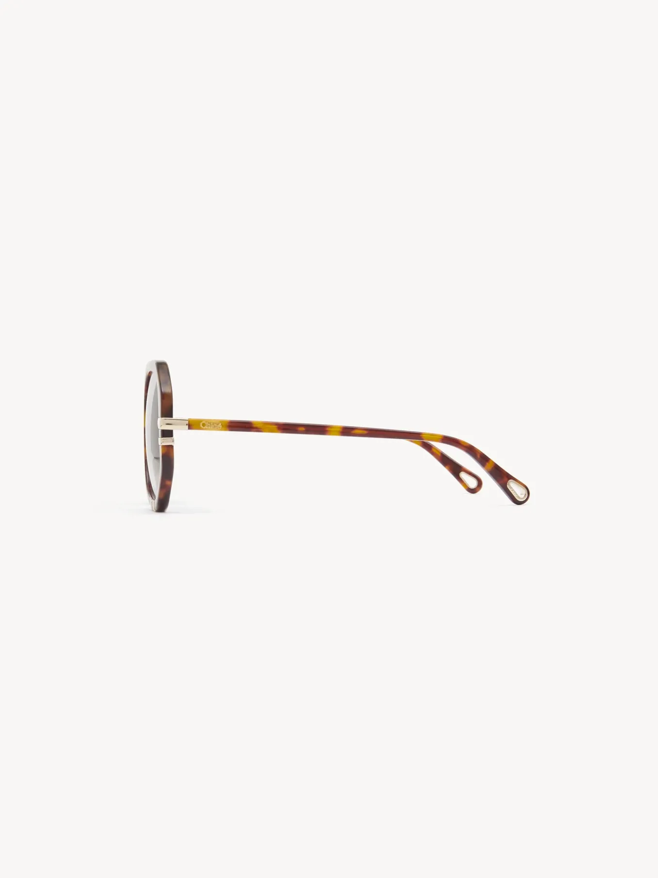Lunettes De Soleil-Chloé Lunettes De Soleil West Petite Havana / Grad Blue