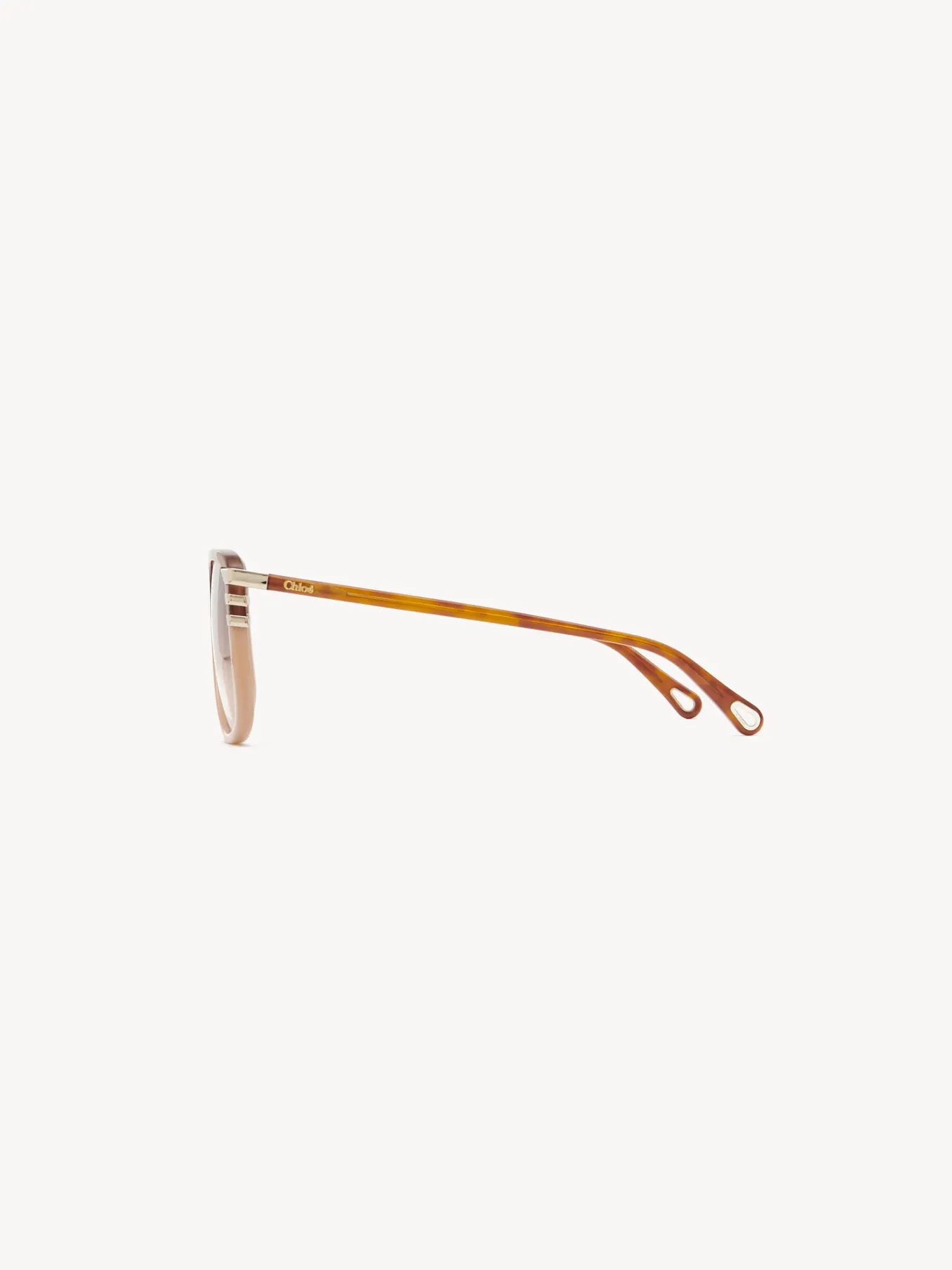 Lunettes De Soleil-Chloé Lunettes De Soleil West Petite Havana/Peach