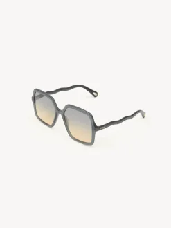 Lunettes De Soleil-Chloé Lunettes De Soleil Zelie Blueish Grey