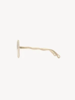 Lunettes De Soleil-Chloé Lunettes De Soleil Zelie Ivory