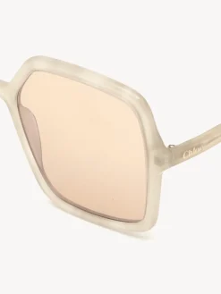 Lunettes De Soleil-Chloé Lunettes De Soleil Zelie Ivory