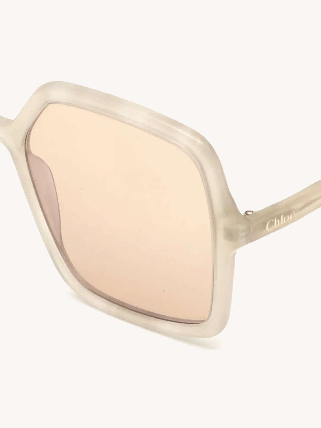 Lunettes De Soleil-Chloé Lunettes De Soleil Zelie Ivory