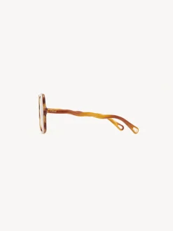 Tenues De Plage-Chloé Lunettes De Soleil Zelie Light Havana