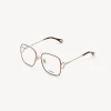 Montures Optiques-Chloé Lunettes De Vue Austine Gold/Havana