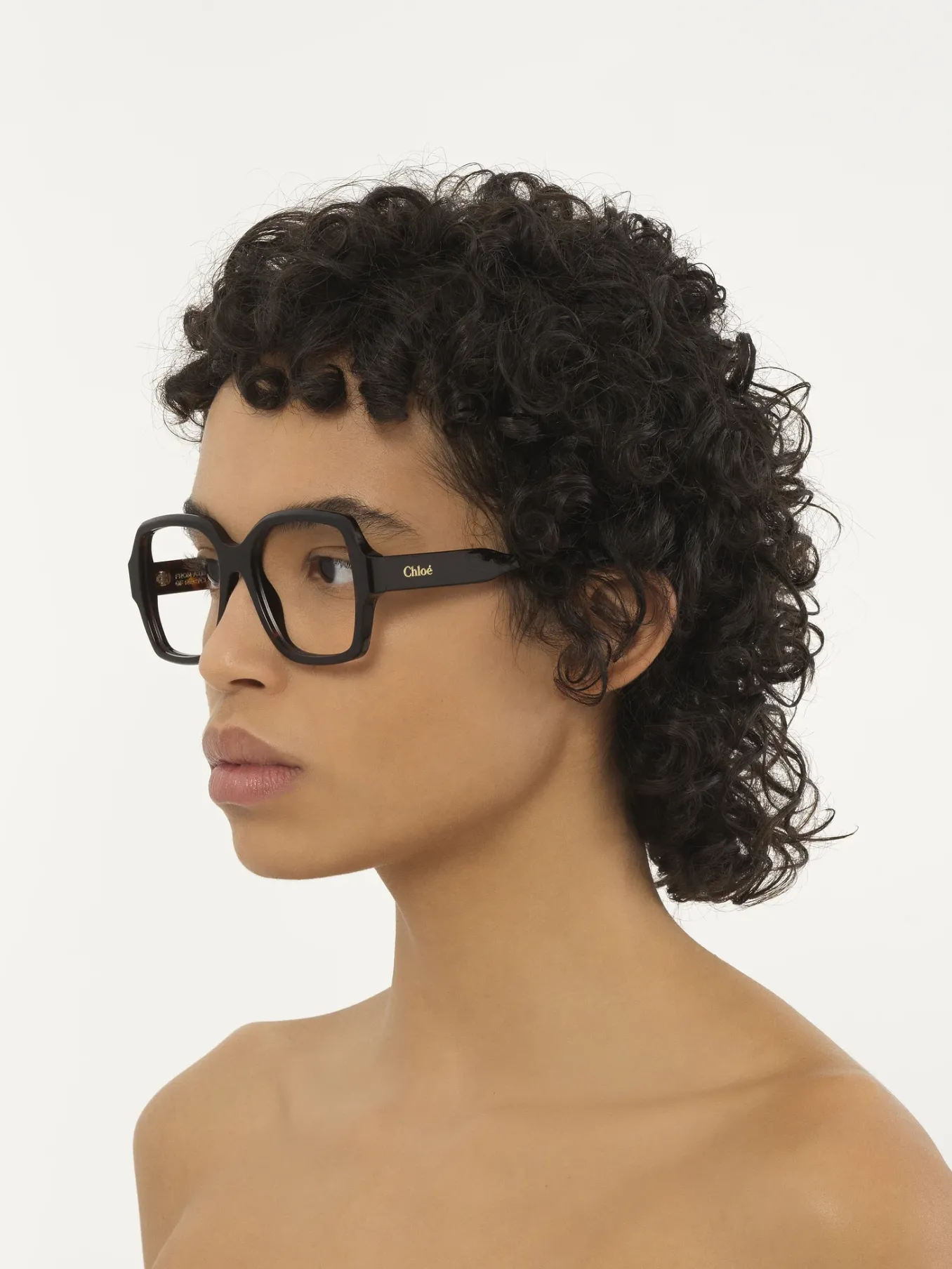 Montures Optiques-Chloé Lunettes De Vue Gayia Dark Havana