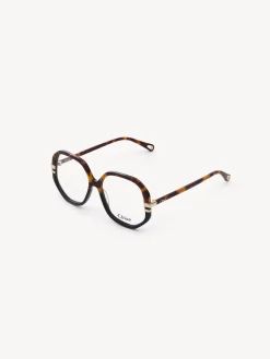 Montures Optiques-Chloé Lunettes De Vue West Havana