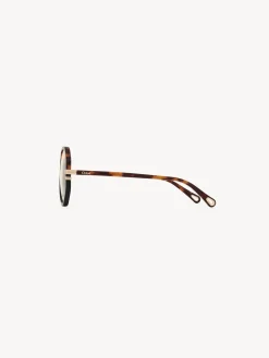 Montures Optiques-Chloé Lunettes De Vue West Havana