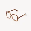 Montures Optiques-Chloé Lunettes De Vue Zelie Light Havana