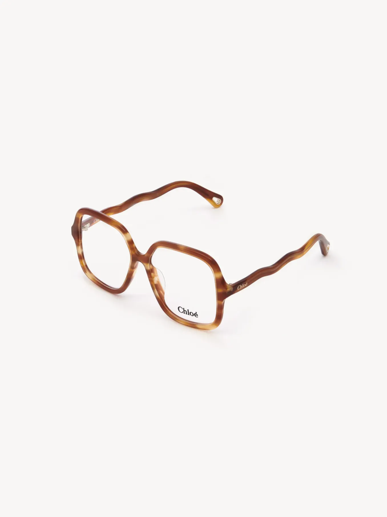 Montures Optiques-Chloé Lunettes De Vue Zelie Light Havana