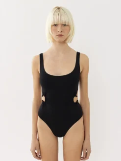 Tenues De Plage-Chloé Maillot De Bain Une Piece Panama Chloe X Eres Noir