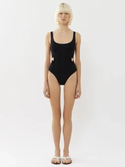 Tenues De Plage-Chloé Maillot De Bain Une Piece Panama Chloe X Eres Noir
