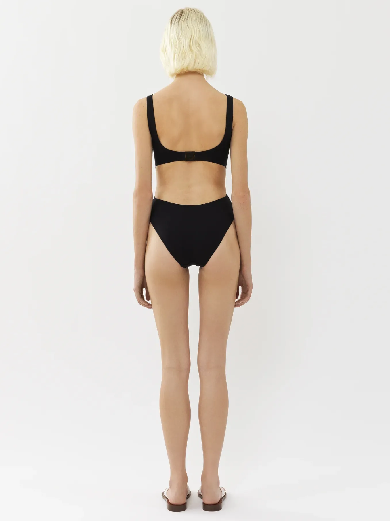 Tenues De Plage-Chloé Maillot De Bain Une Piece Panama Chloe X Eres Noir