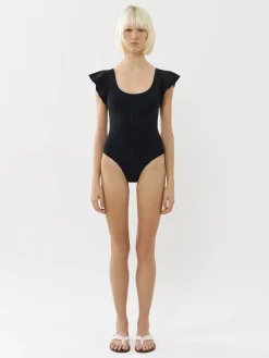 Tenues De Plage-Chloé Maillot De Bain Une Piece Volante Philippine Chloe X Eres Summer Night
