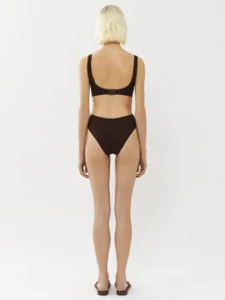 Tenues De Plage-Chloé Maillot De Bain Une Piece Panama Chloe X Eres Somber Brown
