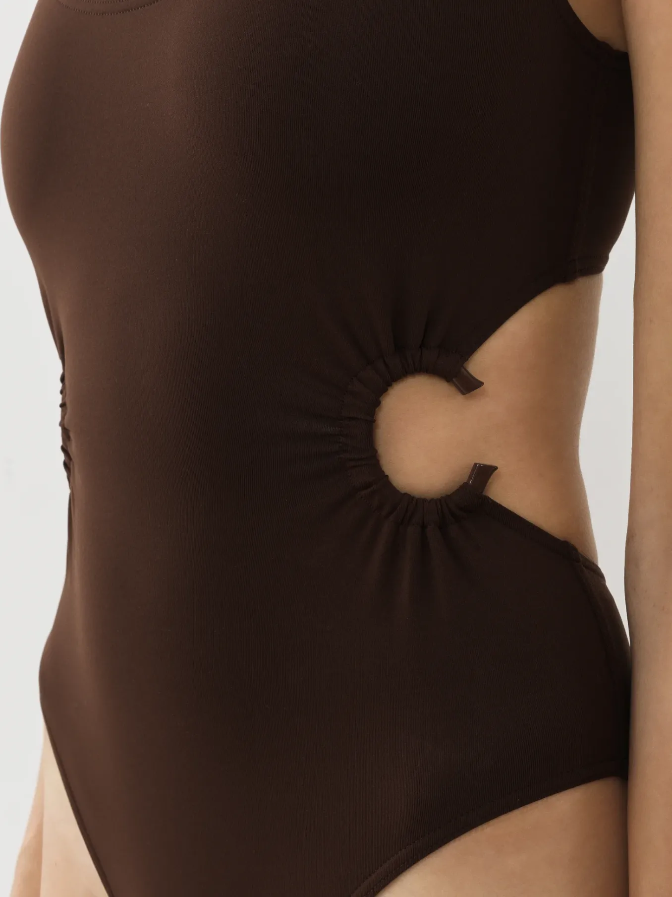 Tenues De Plage-Chloé Maillot De Bain Une Piece Panama Chloe X Eres Somber Brown