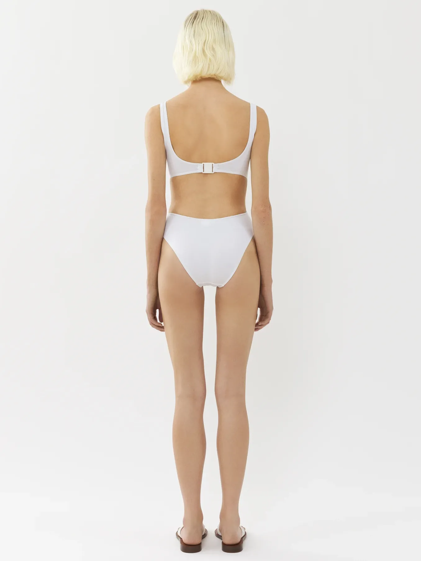 Tenues De Plage-Chloé Maillot De Bain Une Piece Panama Chloe X Eres Iconic Milk