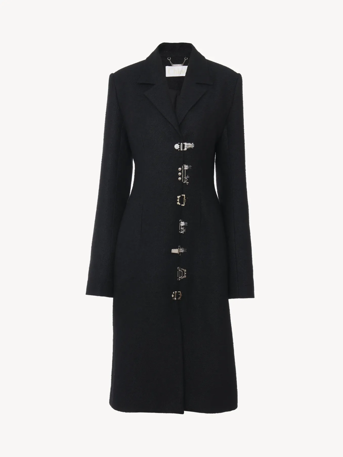 Manteaux-Chloé Manteau Midi Noir