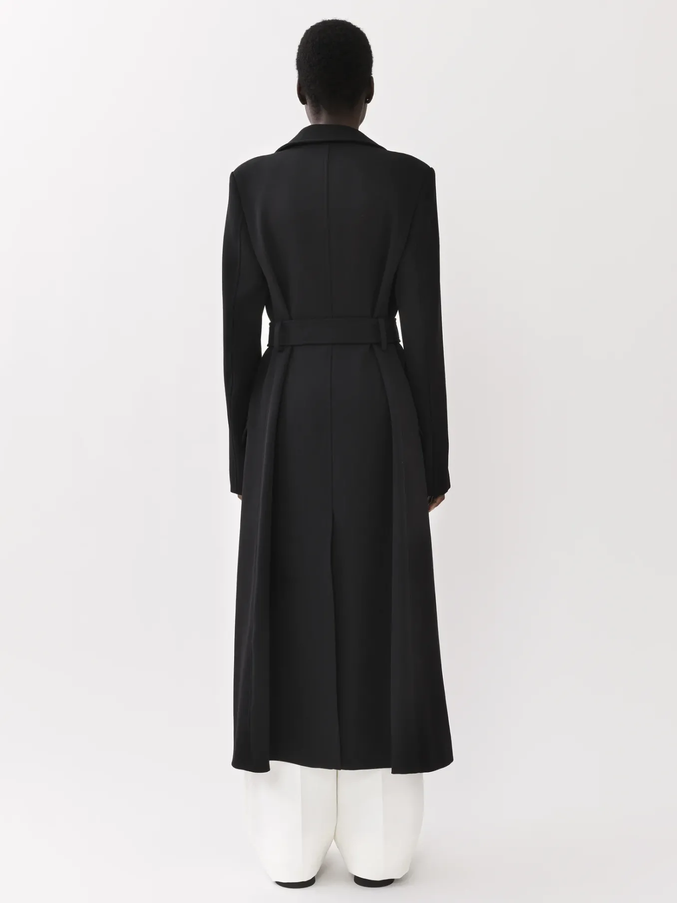 Manteaux-Chloé Manteau Portefeuille Long Noir
