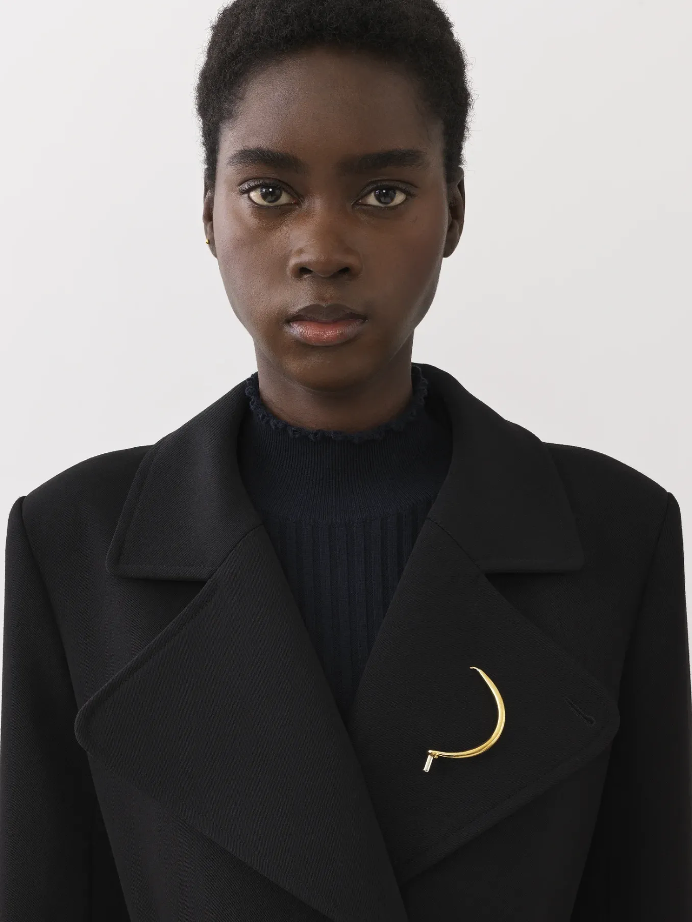 Manteaux-Chloé Manteau Portefeuille Long Noir