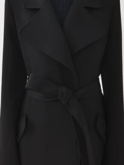 Manteaux-Chloé Manteau Portefeuille Long Noir