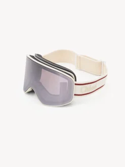 Lunettes De Soleil-Chloé Masque De Ski Cassidy Ivory