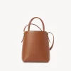 Sacs Porté Épaule-Chloé Micro Sac Cabas Chloe Sense Caramel