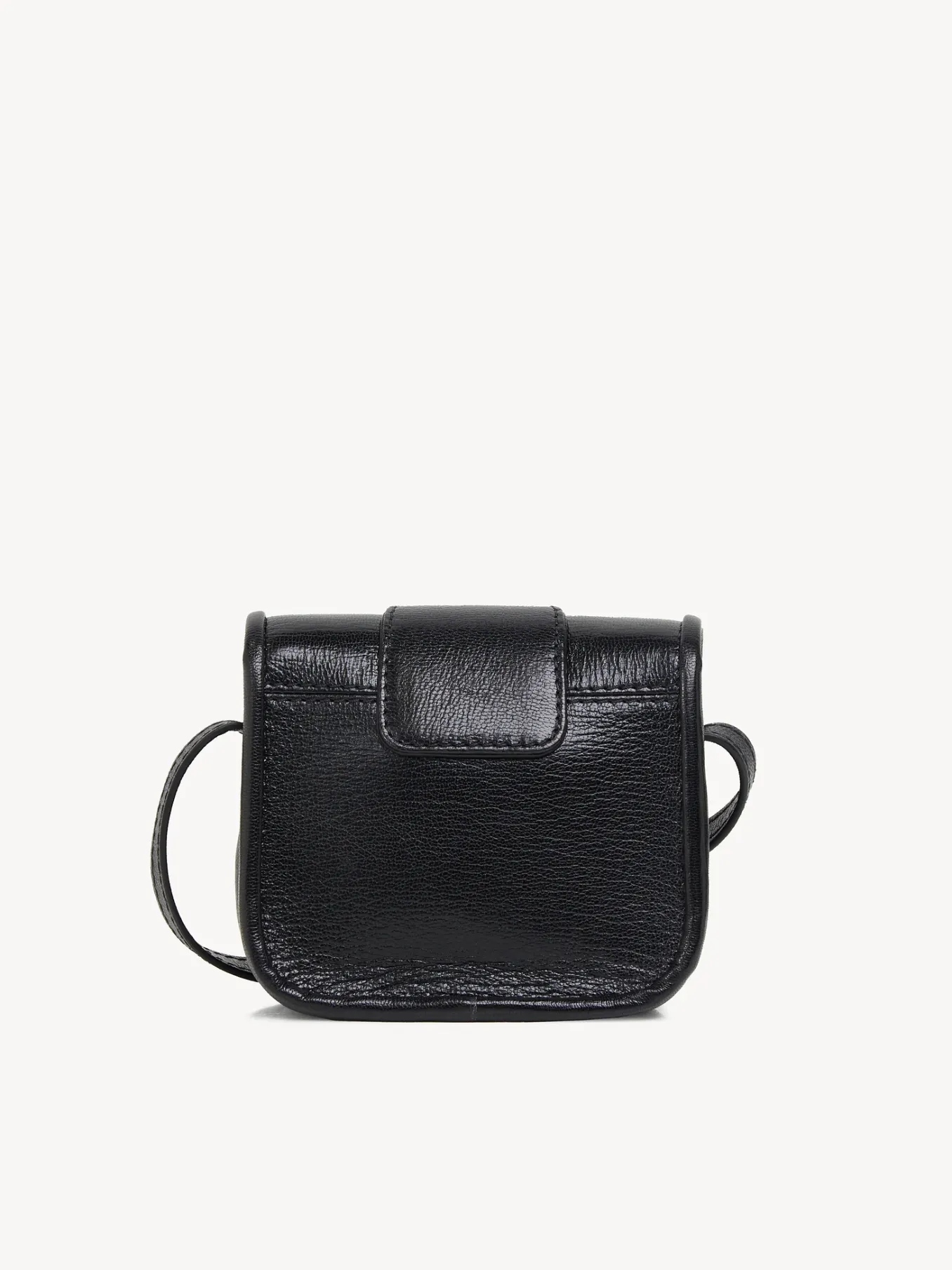Sacs Porté Épaule-Chloé Micro Sac Porte Épaule Saddie Noir