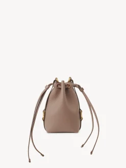 Sacs À Bandoulière-Chloé Micro Sac Seau Marcie Woodrose