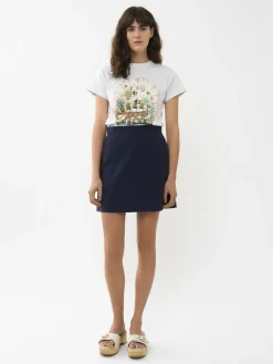 Vêtements-Chloé Mini Jupe Midnight