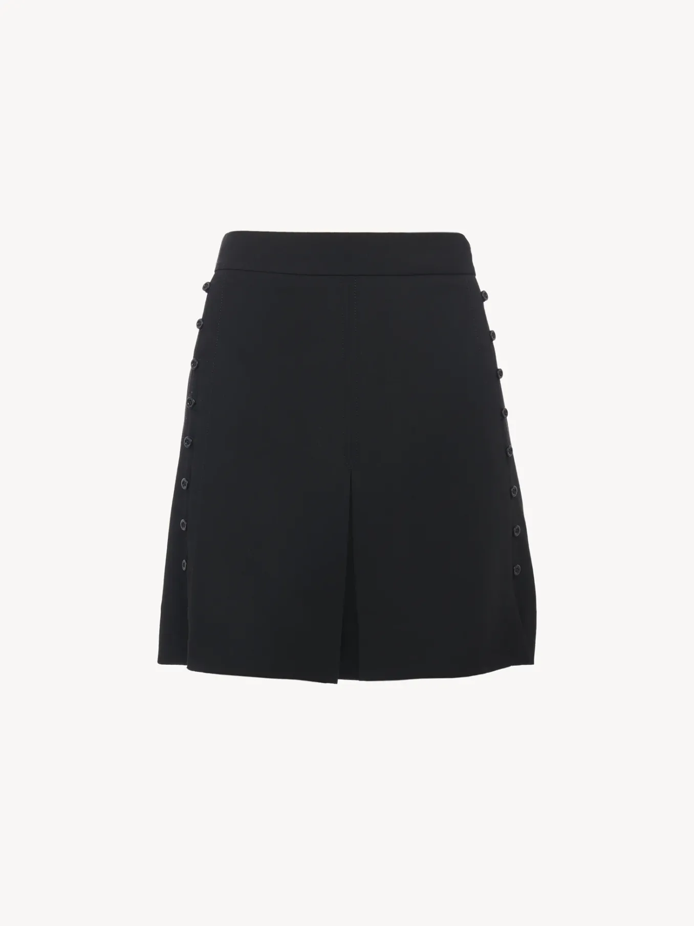 Vêtements-Chloé Mini Jupe Trapeze Noir