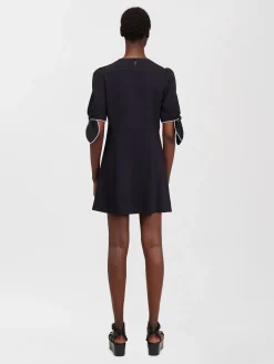 Vêtements-Chloé Mini Robe Ink Navy