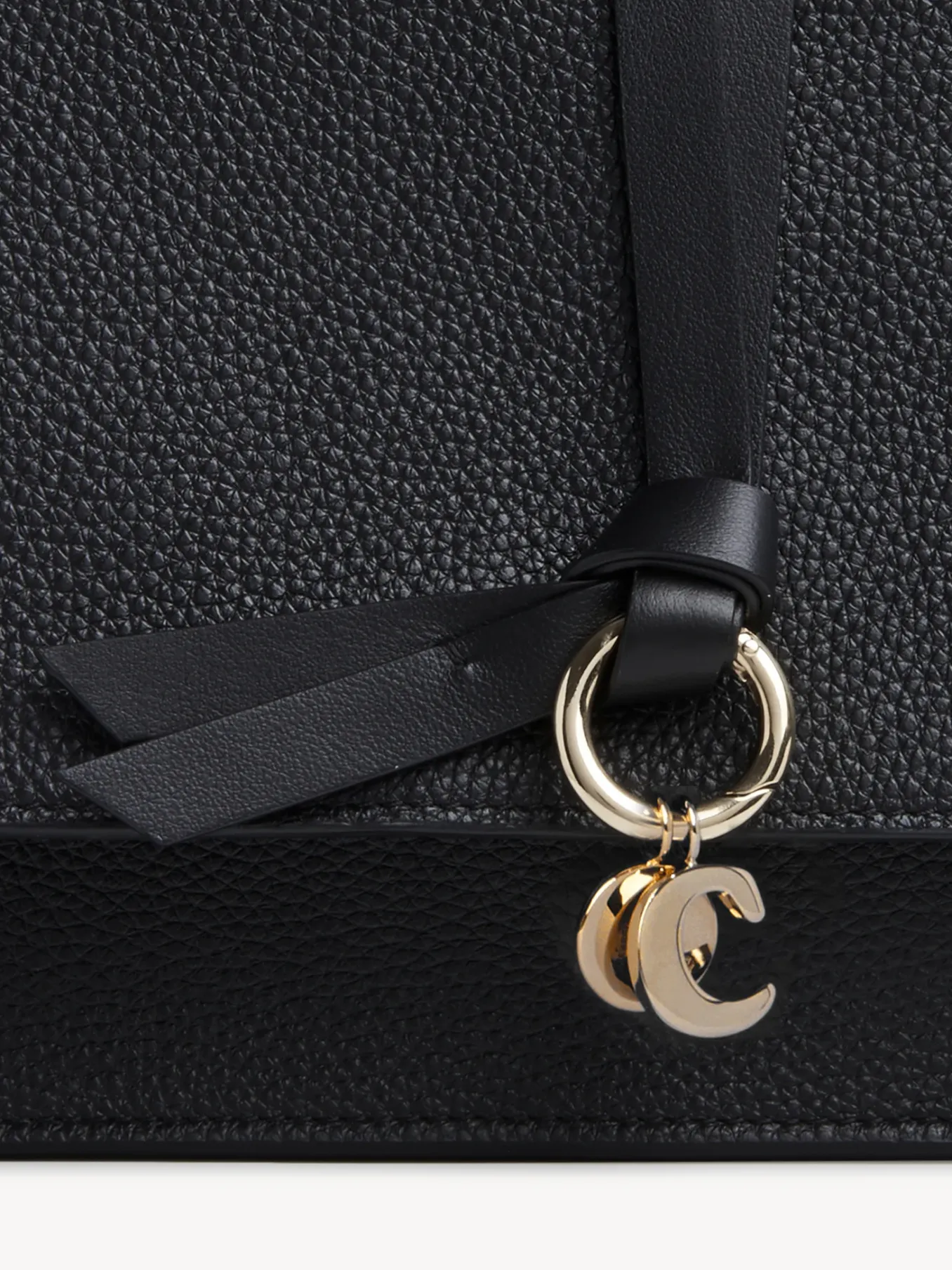 Sacs À Bandoulière-Chloé Mini Sac Alphabet Noir