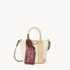 Sacs À Bandoulière-Chloé Mini Sac Cabas Laetizia Caramello