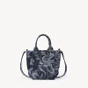 Sacs Porté Épaule-Chloé Mini Sac Cabas Laetizia Denim