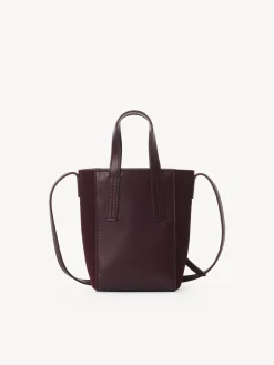 Sacs Cabas Et Paniers-Chloé Mini Sac Cabas Tilda Full Violine