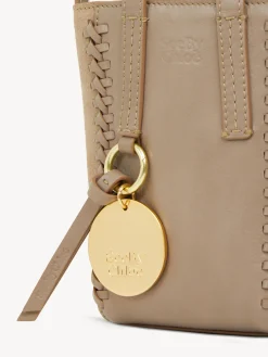 Sacs Cabas Et Paniers-Chloé Mini Sac Cabas Tilda Motty Grey