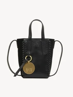 Sacs Cabas Et Paniers-Chloé Mini Sac Cabas Tilda Noir