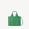 Sacs À Bandoulière-Chloé Mini Sac Cabas Woody A Bandoulière Pop Green