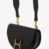 Sacs À Bandoulière-Chloé Mini Sac Demi-Lune Marcie Noir