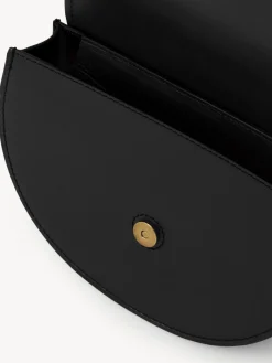 Sacs À Bandoulière-Chloé Mini Sac Demi-Lune Marcie Noir