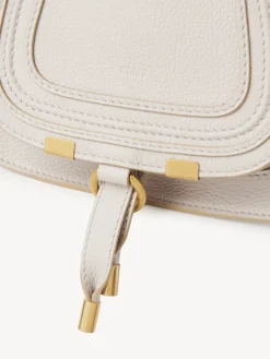 Sacs À Bandoulière-Chloé Mini Sac Double Porte Marcie Wild Grey