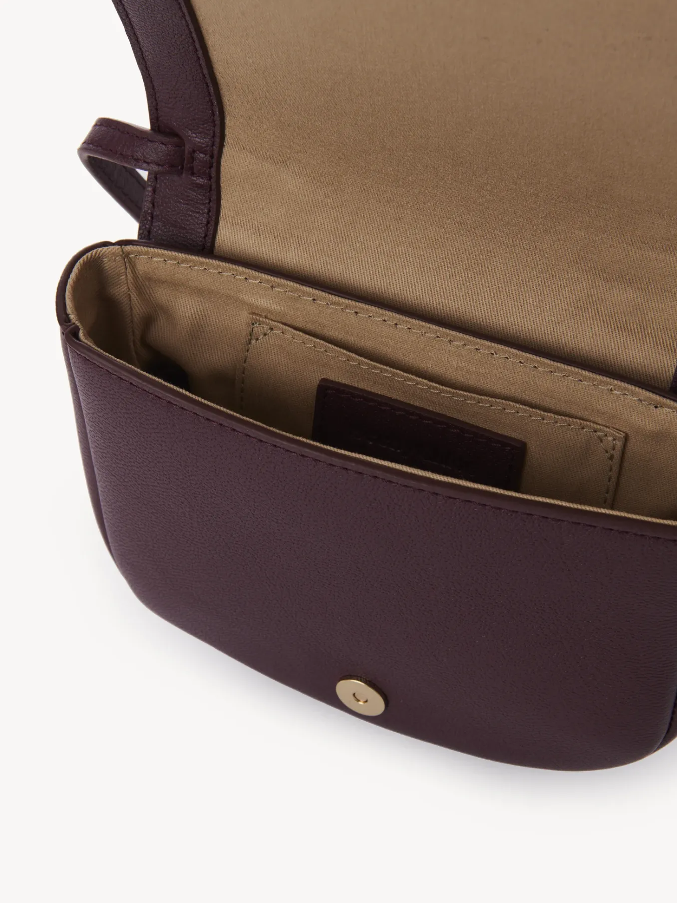 Sacs Porté Épaule-Chloé Mini Sac Hana Intense Violine