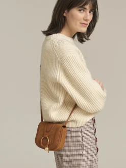 Sacs À Bandoulière-Chloé Mini Sac Hana Caramello