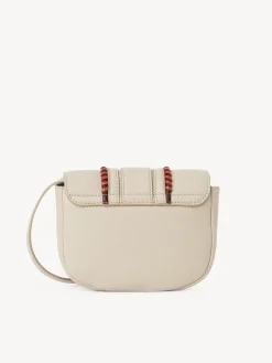 Sacs Porté Épaule-Chloé Mini Sac Hana Cement Beige