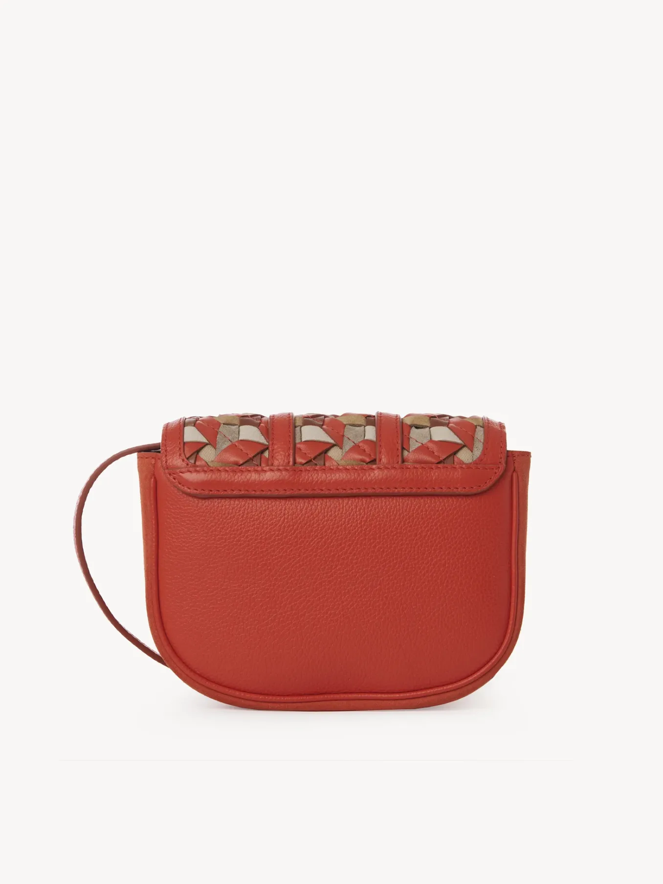 Sacs Porté Épaule-Chloé Mini Sac Hana Happy Orange