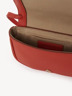 Sacs Porté Épaule-Chloé Mini Sac Hana Happy Orange